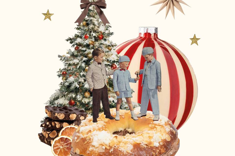 Collage navideño