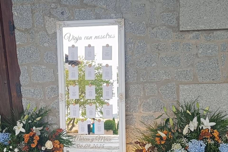 Decoración en el restaurante
