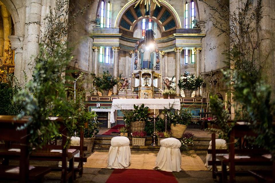 Interior de iglesia