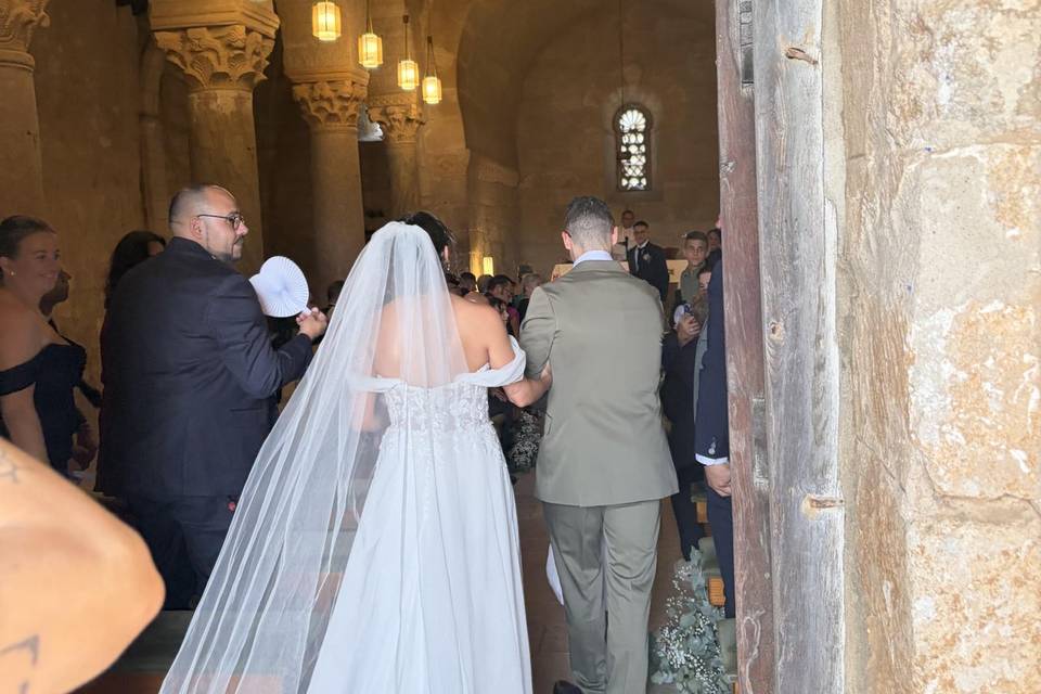 Laura e Iván - entrada novia