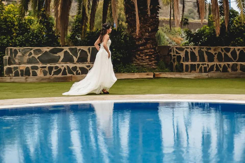 Banquete en Piscina
