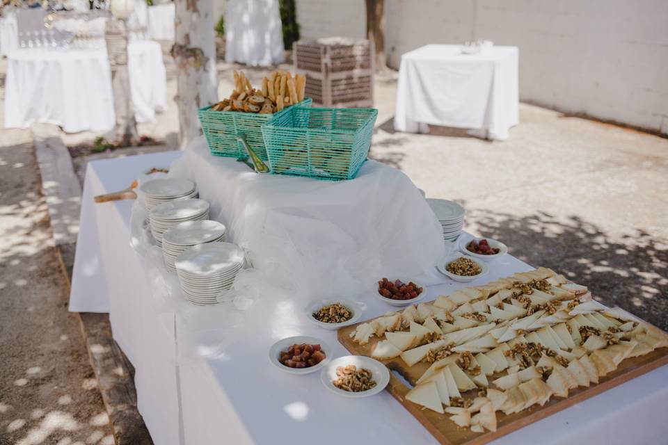 Mesa de quesos Aragoneses