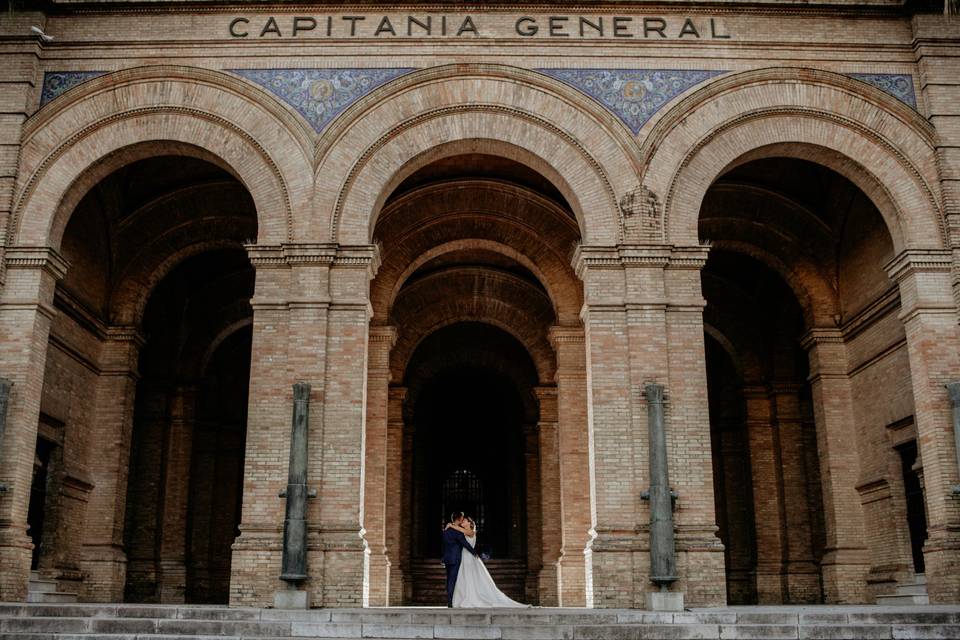 Postboda en Sevilla