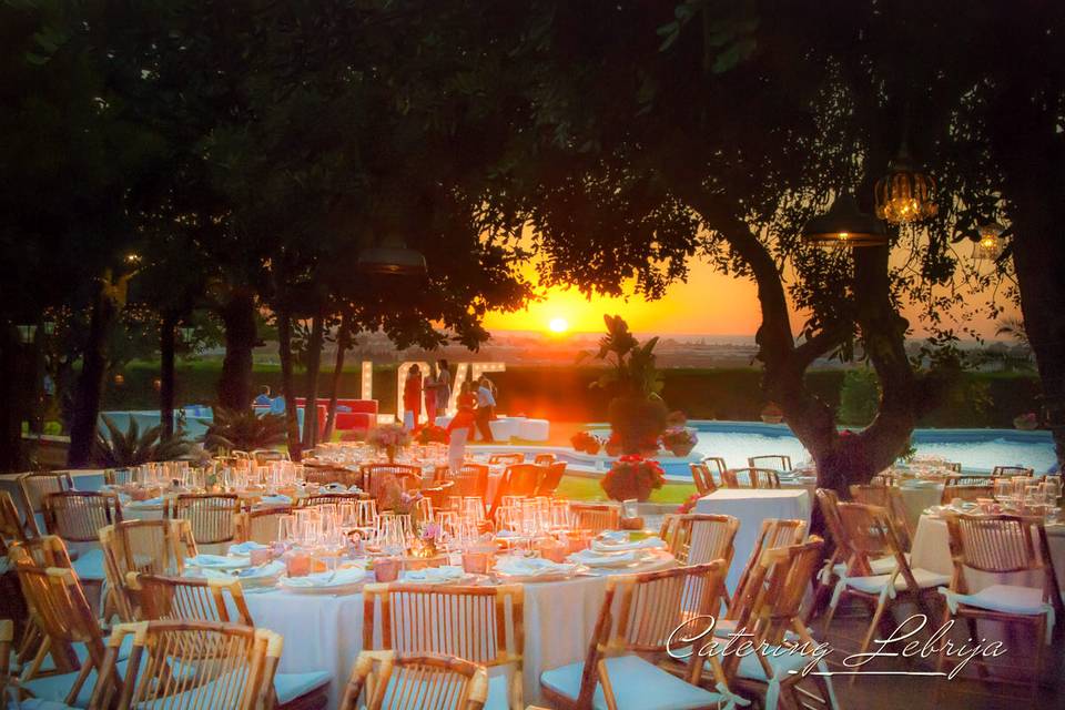 Atardecer en Finca El Maestre