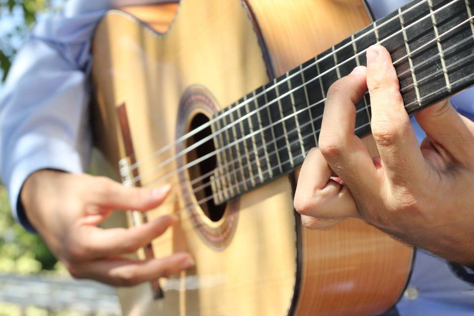 Guitarrista flamenco