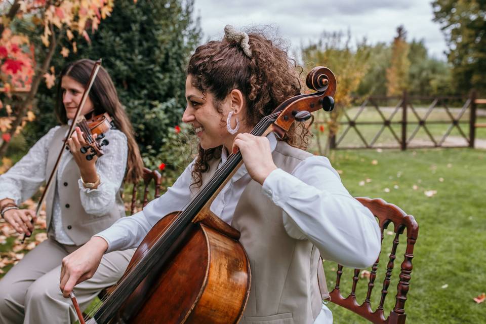 Violín y cello