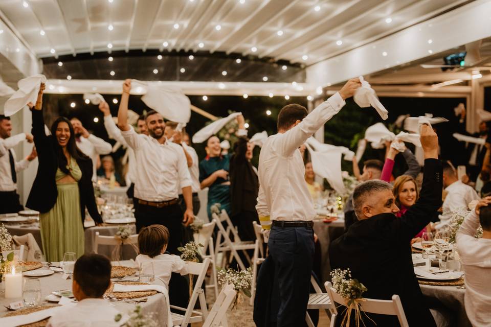 Banquete terraza