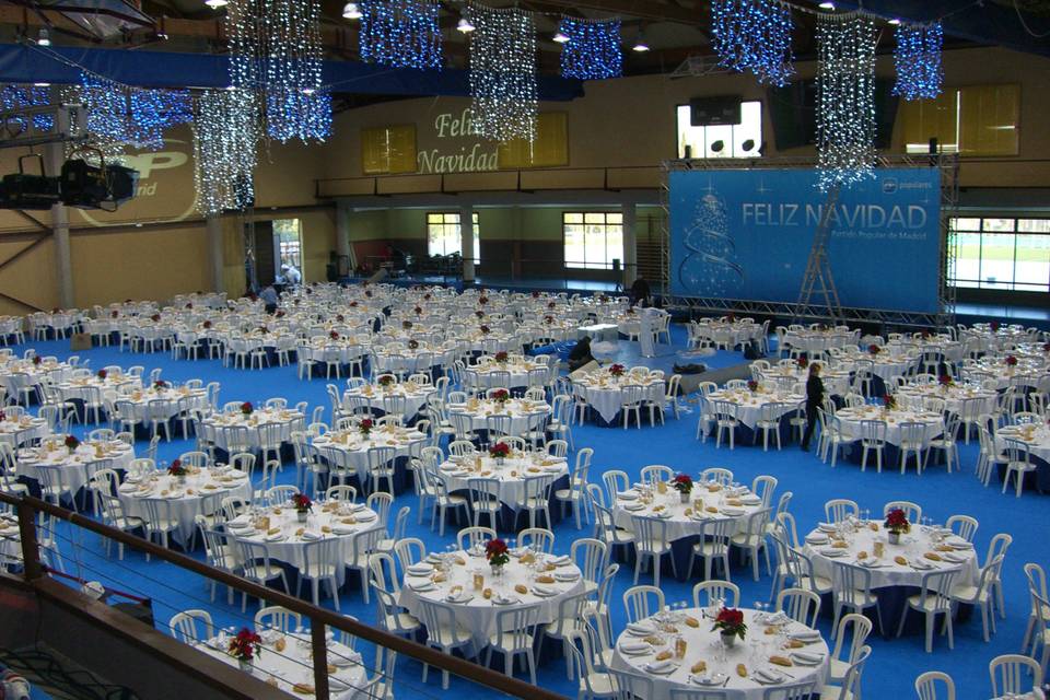 Cena de Navidad para 1000 pax