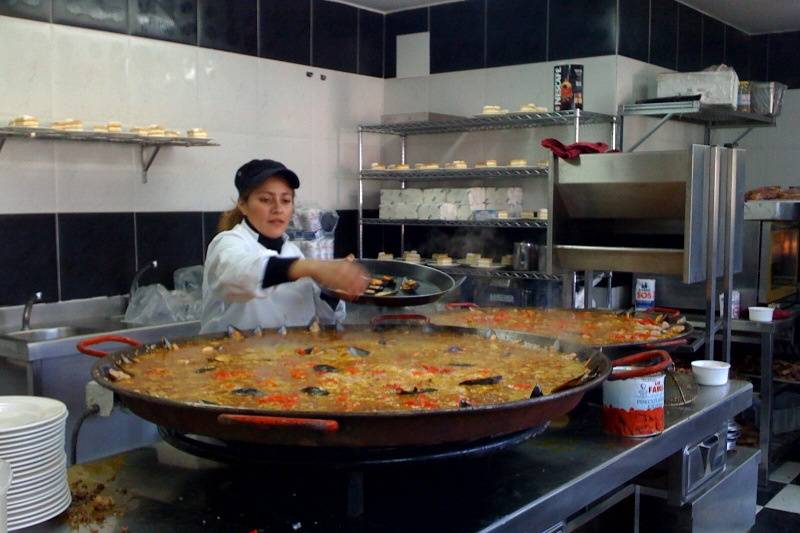 Paellas variadas