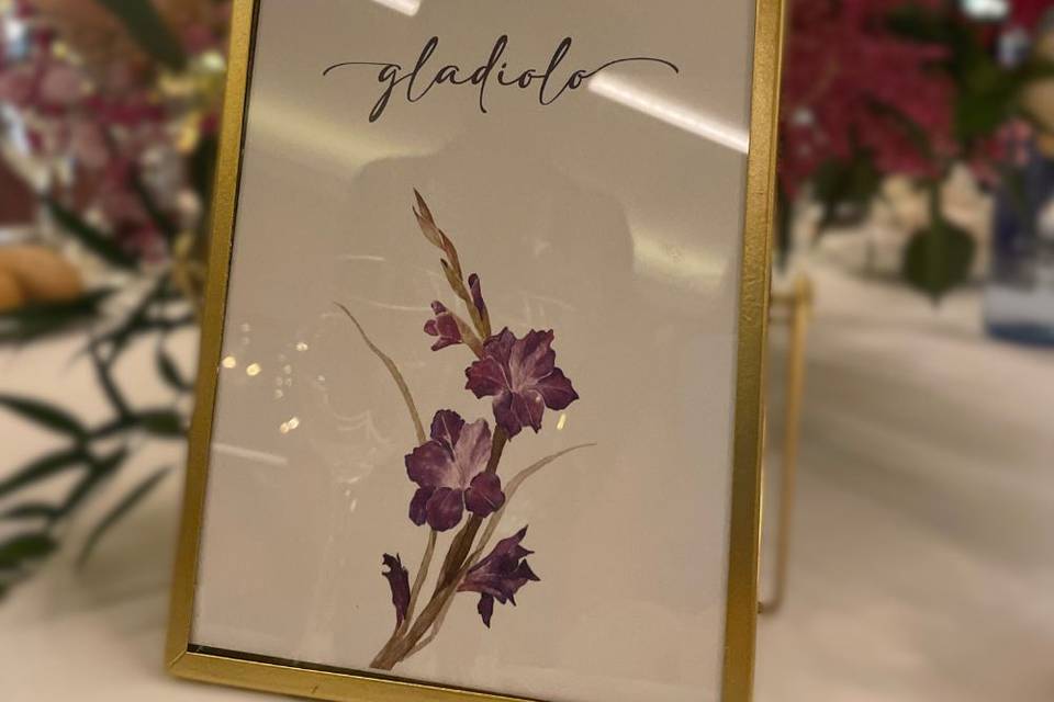 Mesero B&S - florales