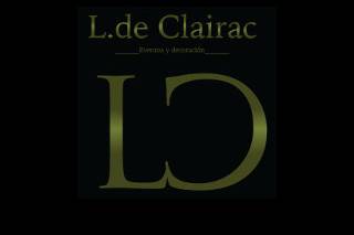 L. de Clairac logotipo