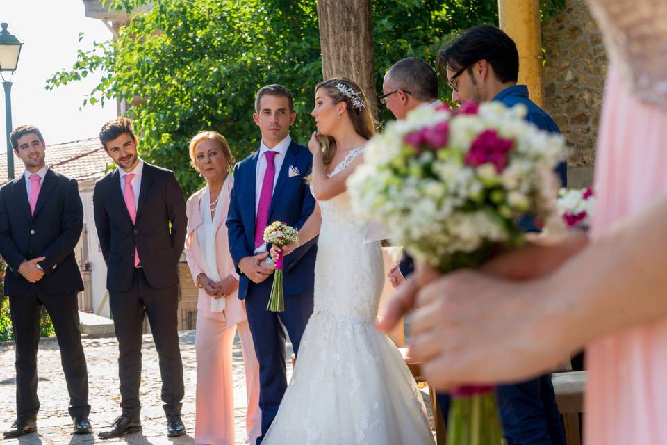 Preparativos del novio