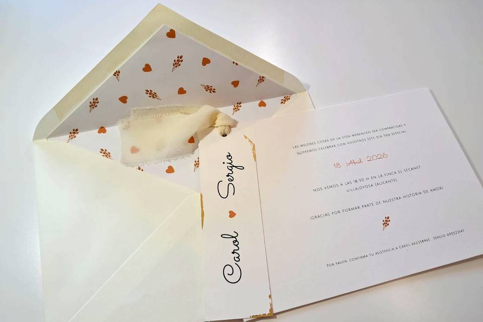 Invitación Sol