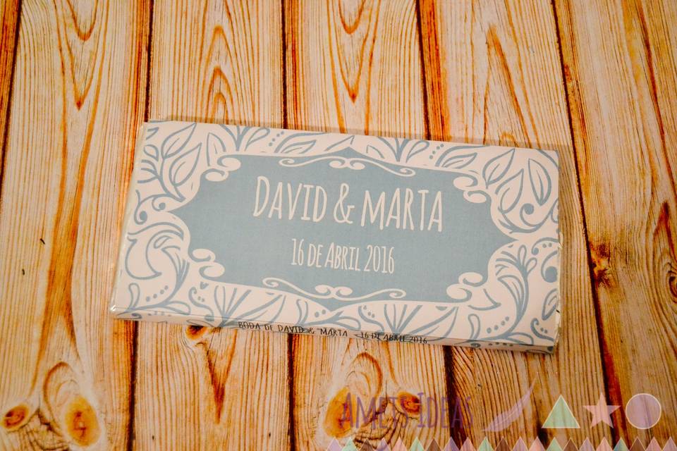 Detalles personalizados para bodas