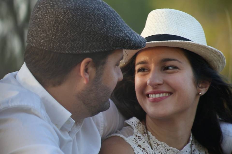 Cintia y Emmanuel. Qué guapos