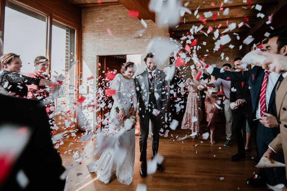 Boda en las alturas