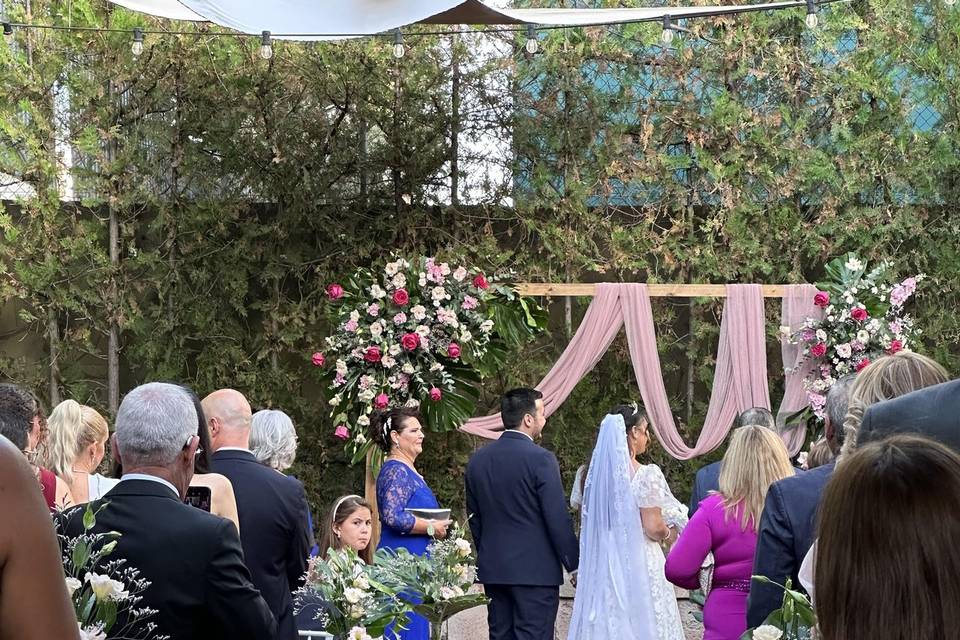 Boda civil