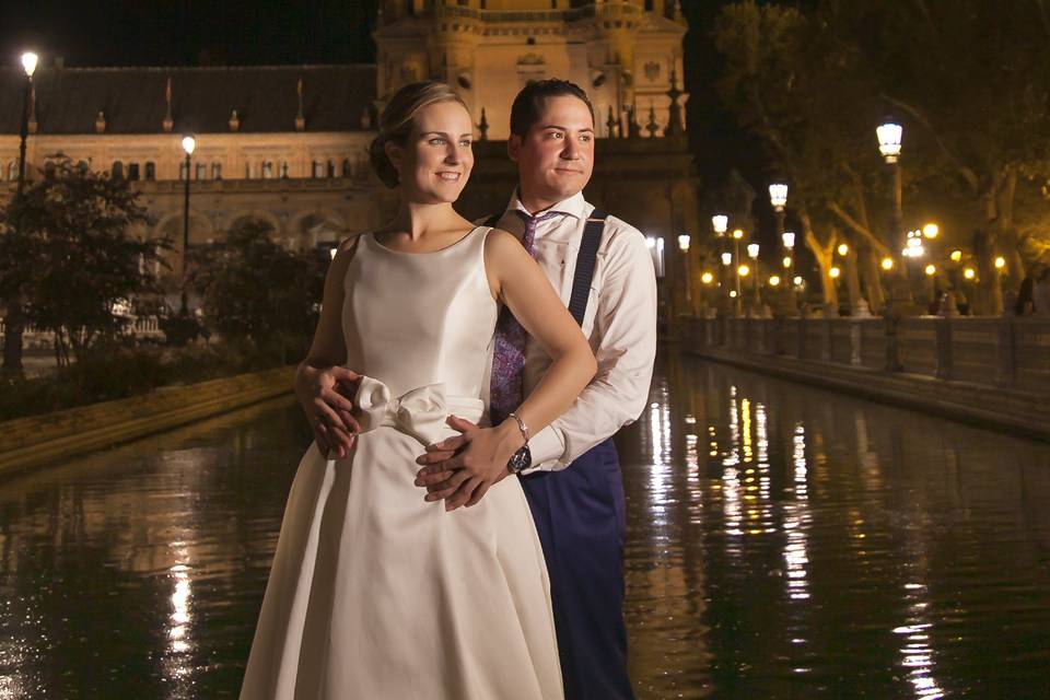 Postboda en Sevilla