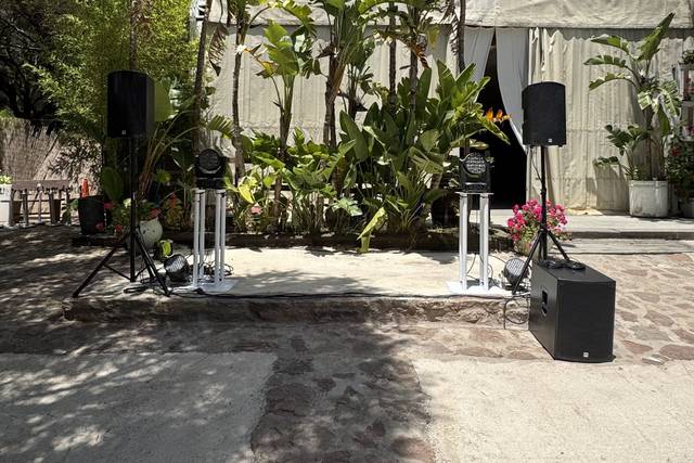 Equipo para eventos pequeños