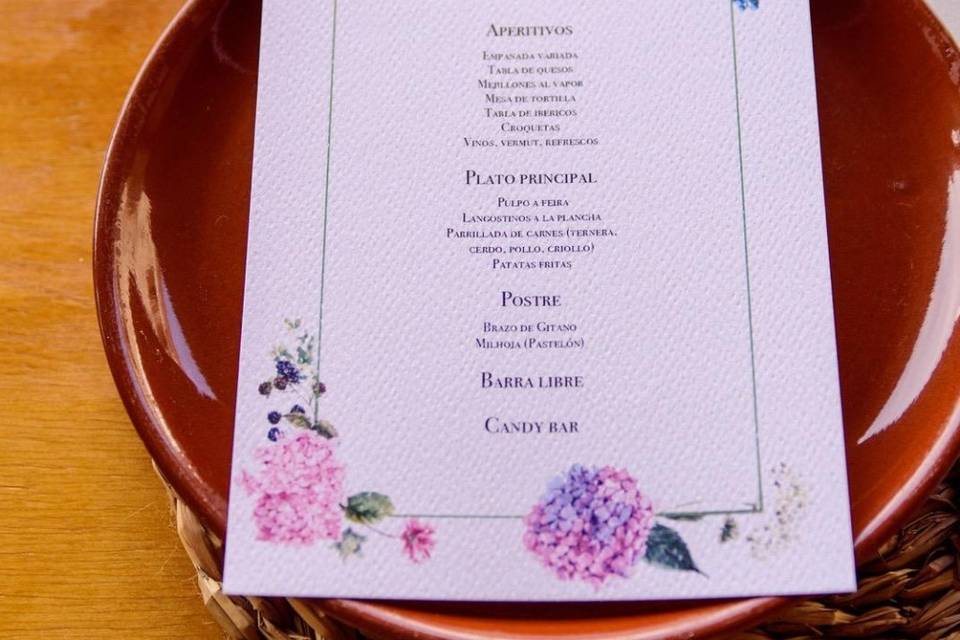 Menú