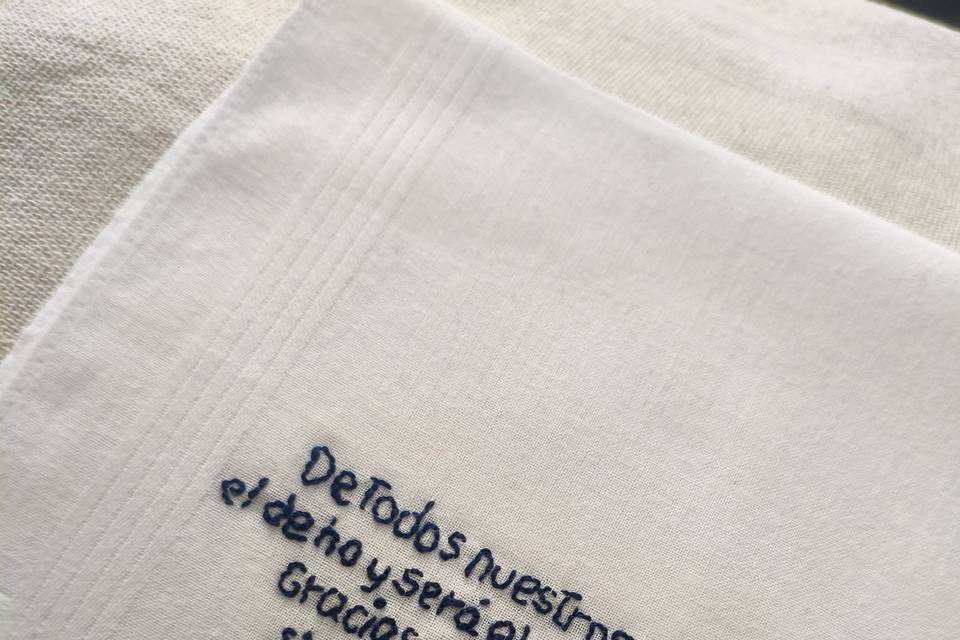 Pañuelos bordado