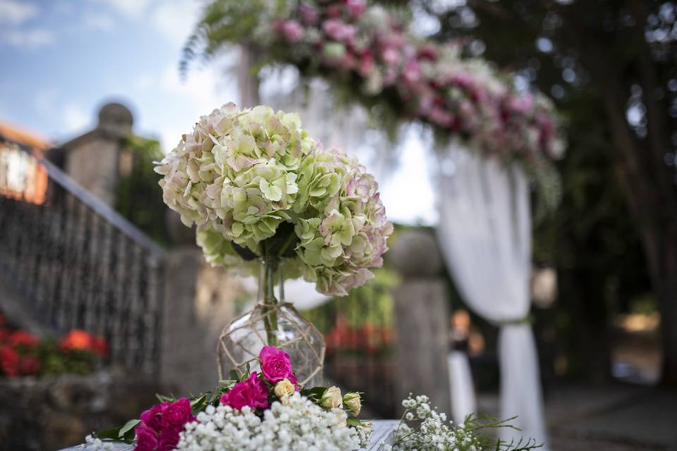 Decoración de boda