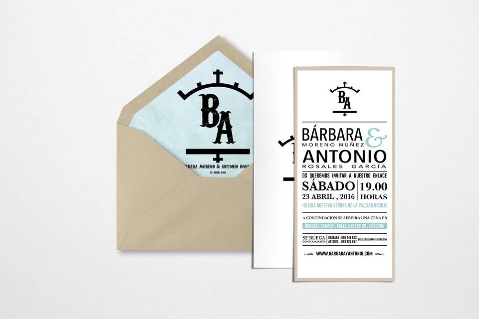 Maestranza Sobre & Invitación