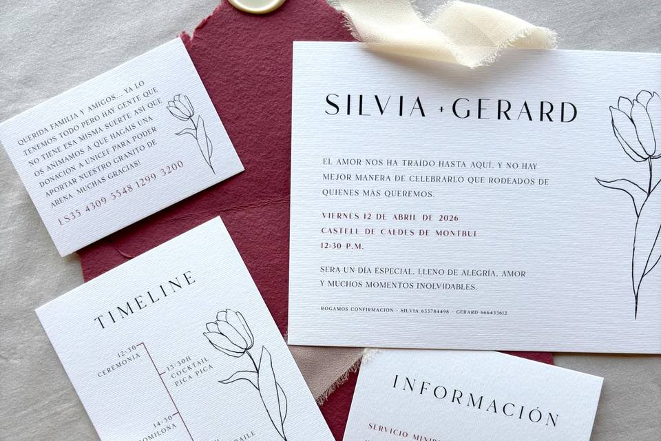 Invitacion Amapola