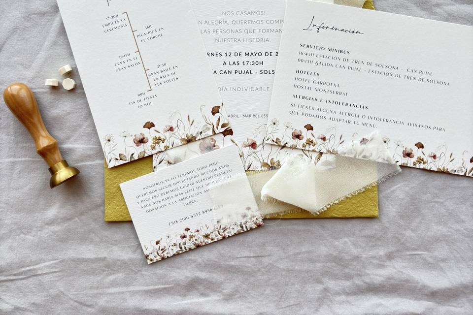 Invitacion Primavera Eterna
