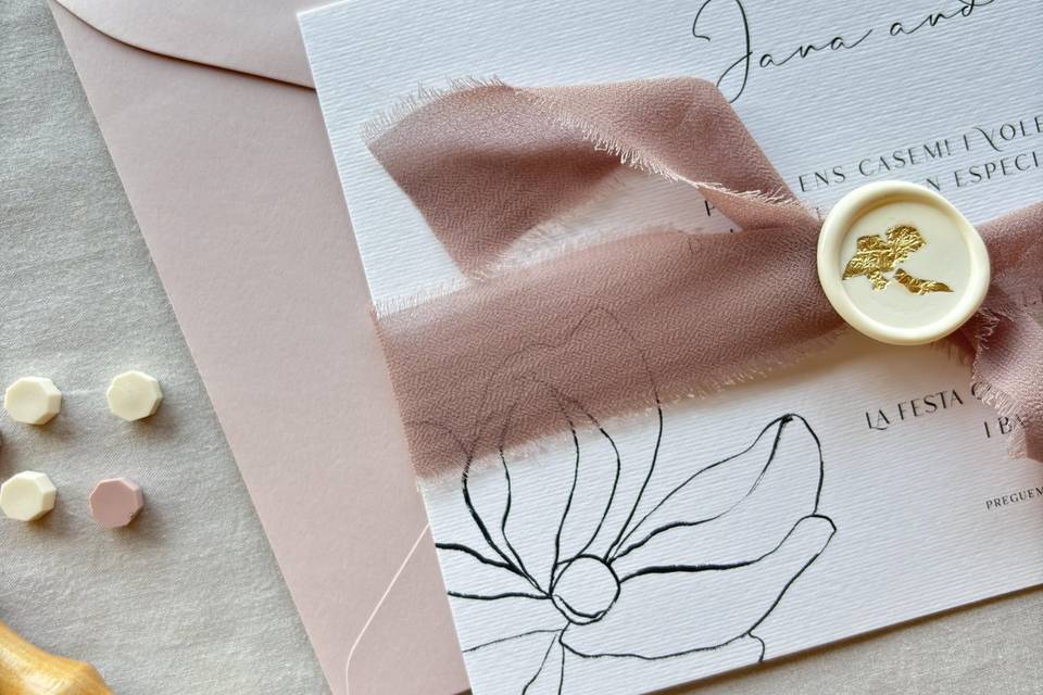 Invitacion Flora