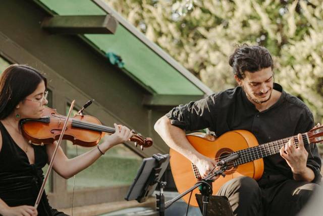 Violín guitarra