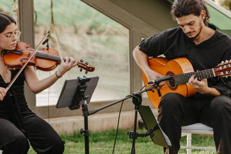 Violín guitarra
