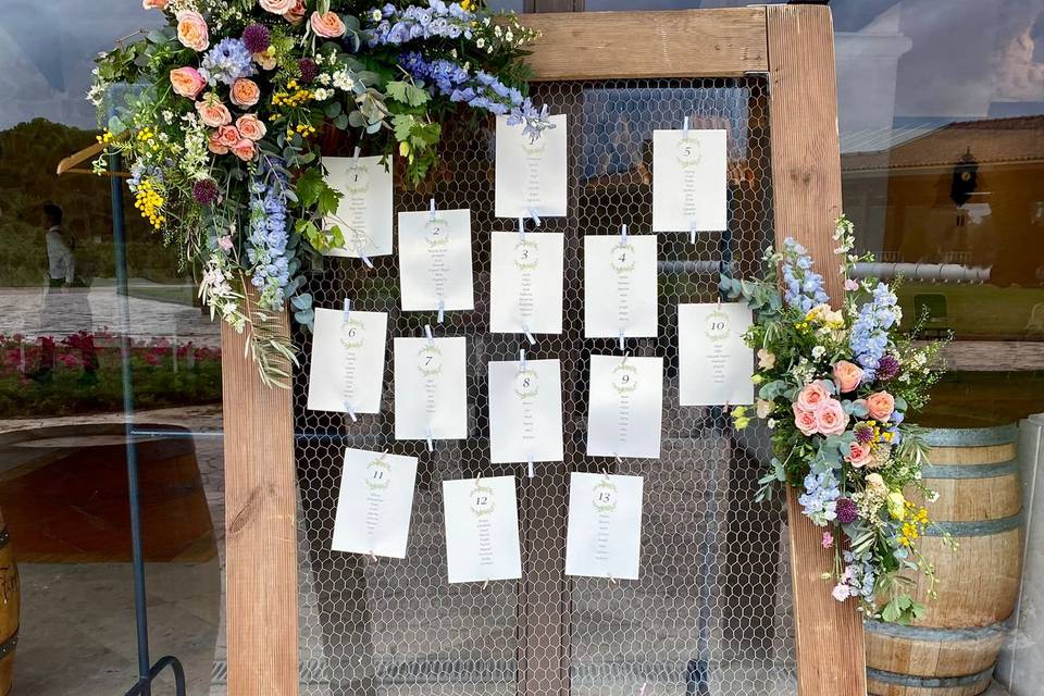 Seating plan