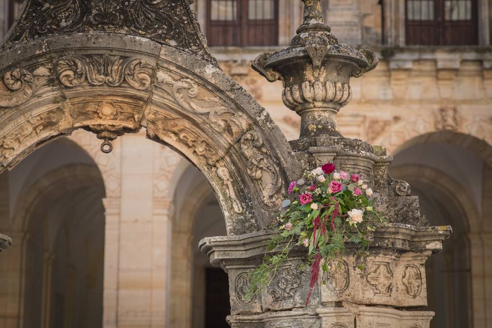Decoración floral Monasterio