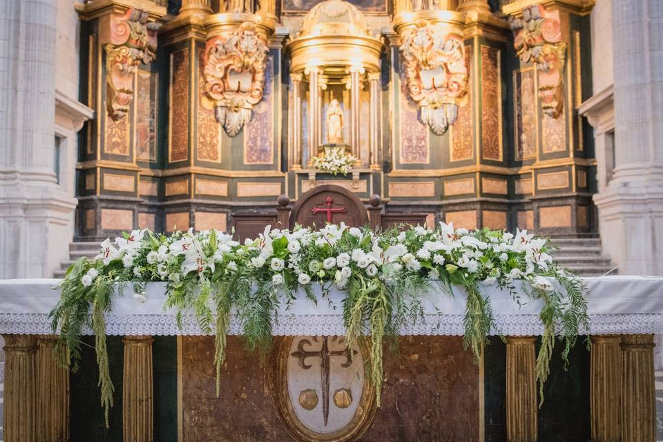 Decoración floral Iglesia