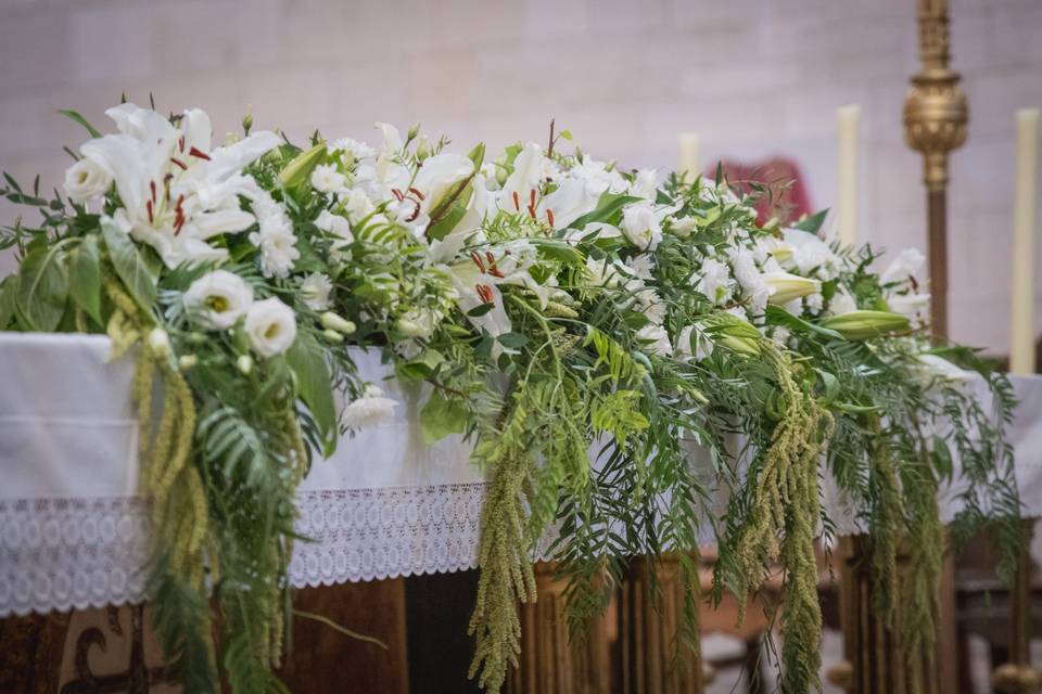Decoración floral Iglesia