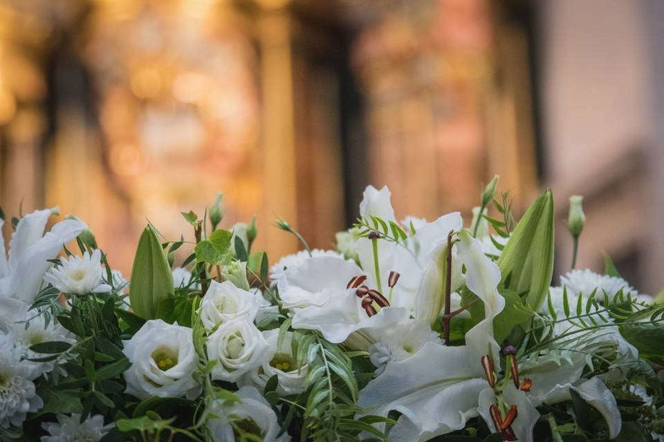 Decoración floral Iglesia