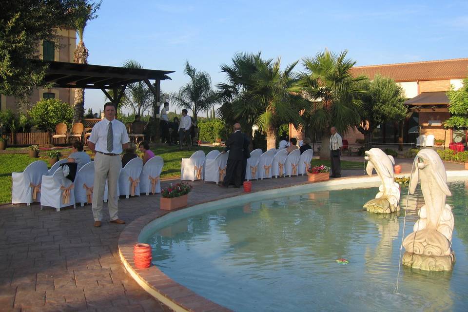 Preparación de la ceremonia