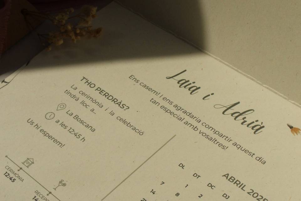 Invitaciones personalizadas
