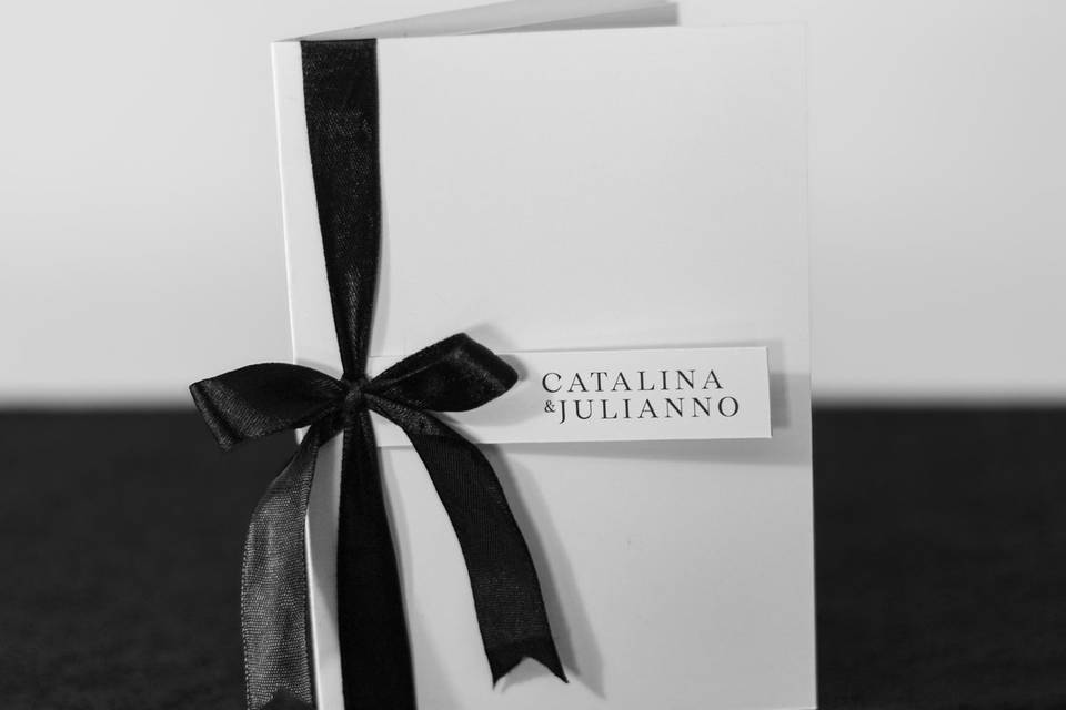 Colección invitación minimal
