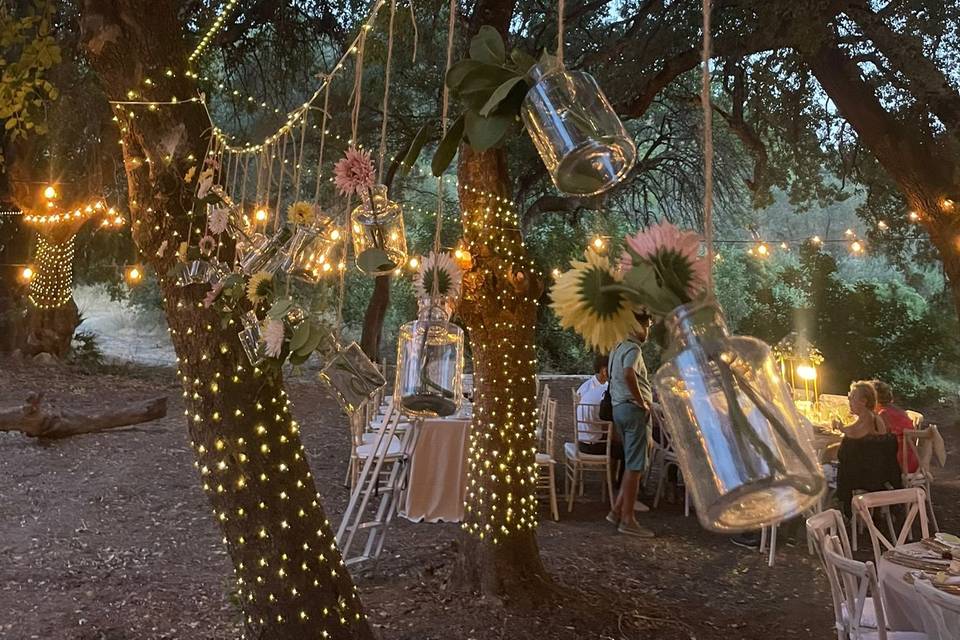 Luces cálidas