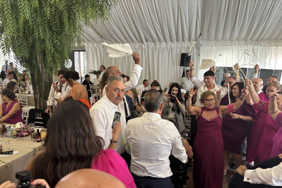 El baile de la servilleta