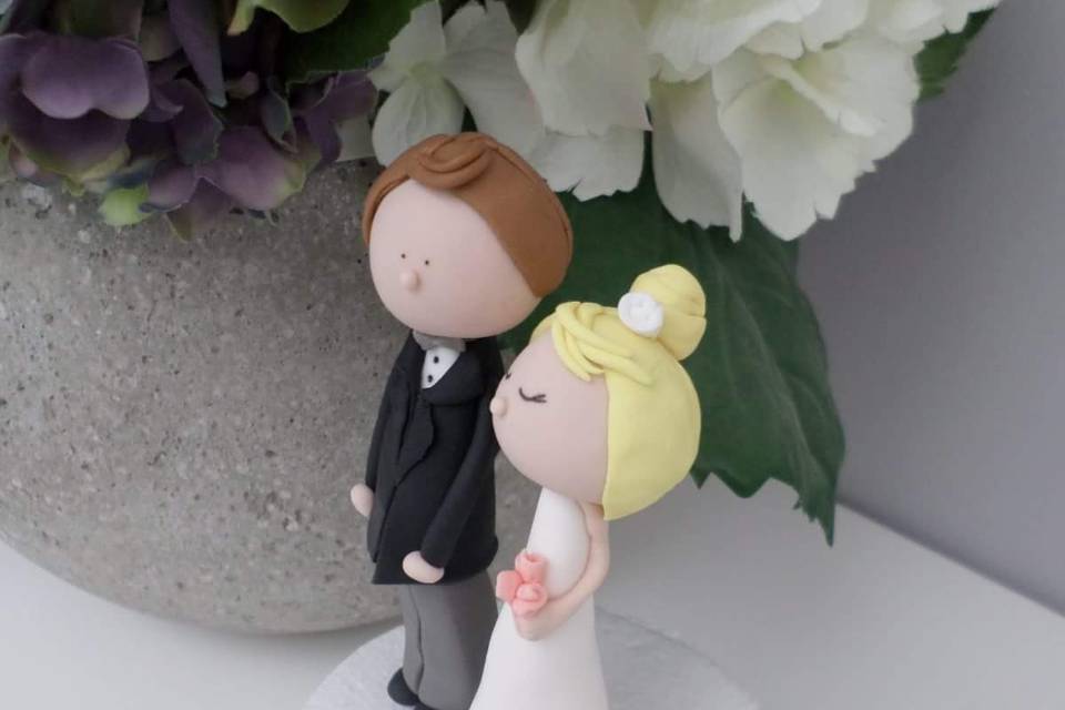 Novios tarta