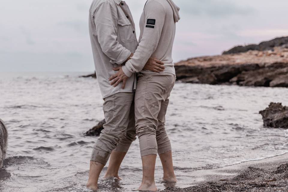 Preboda en la playa