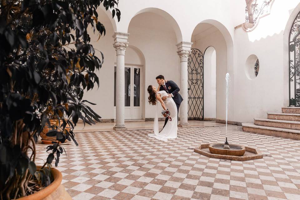 Posado en pareja