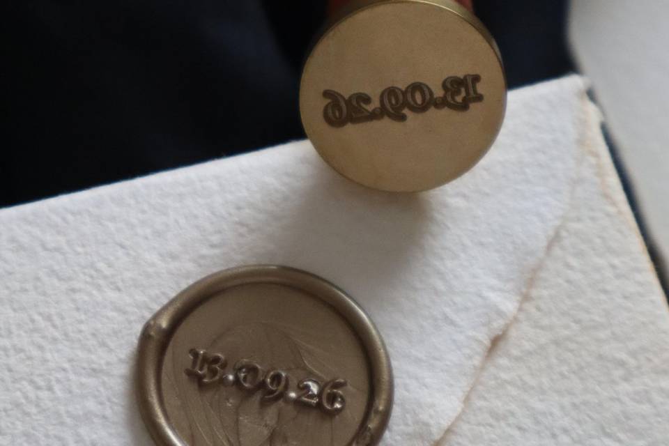 Sello de lacre personalizado
