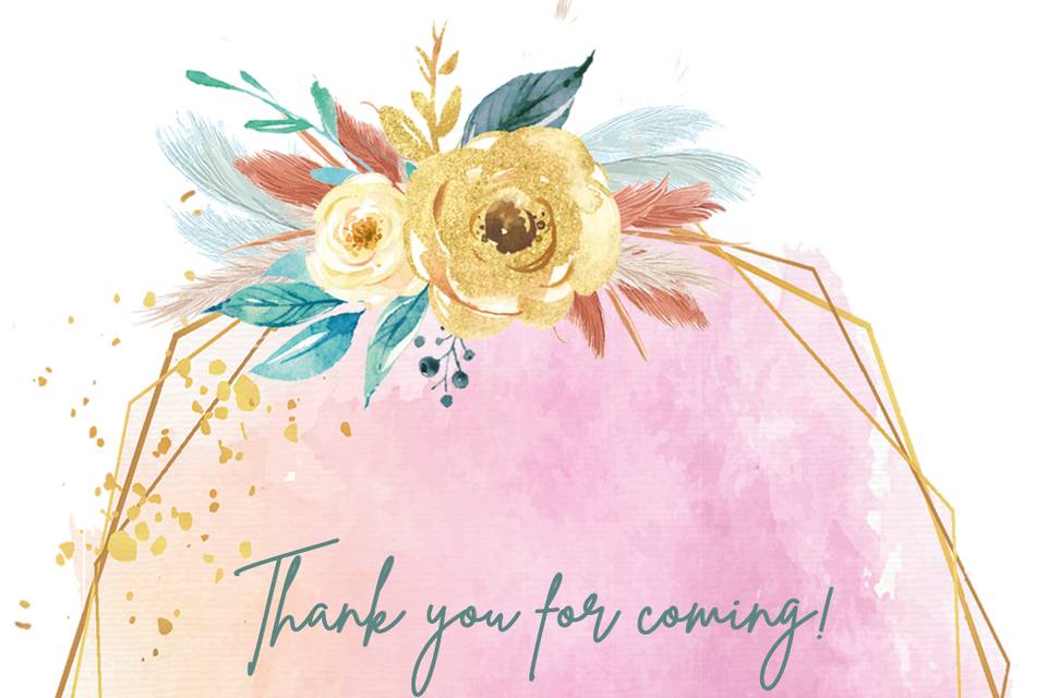 Cartel Thank you