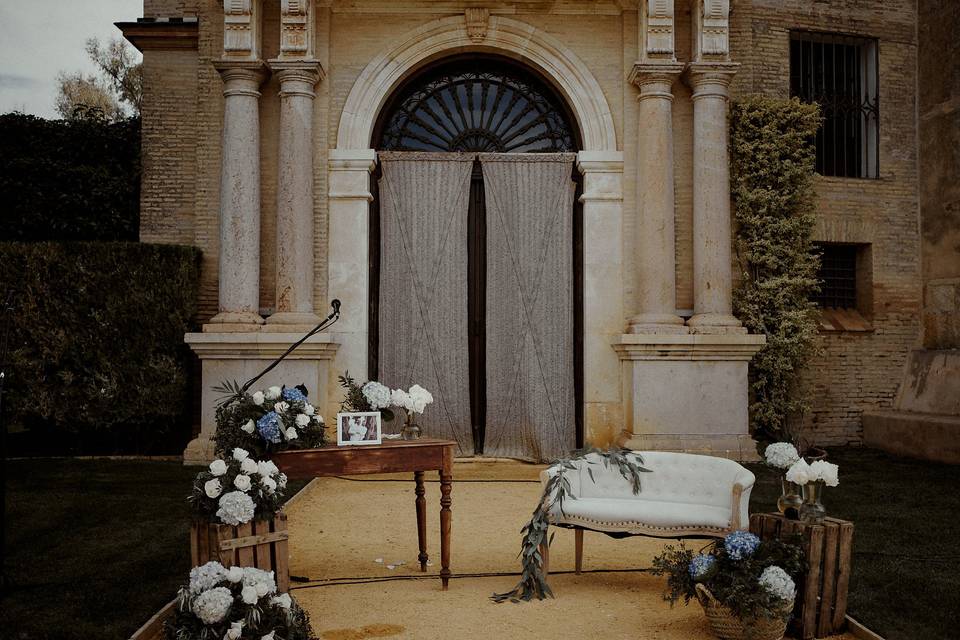 Altar de la boda de J+J