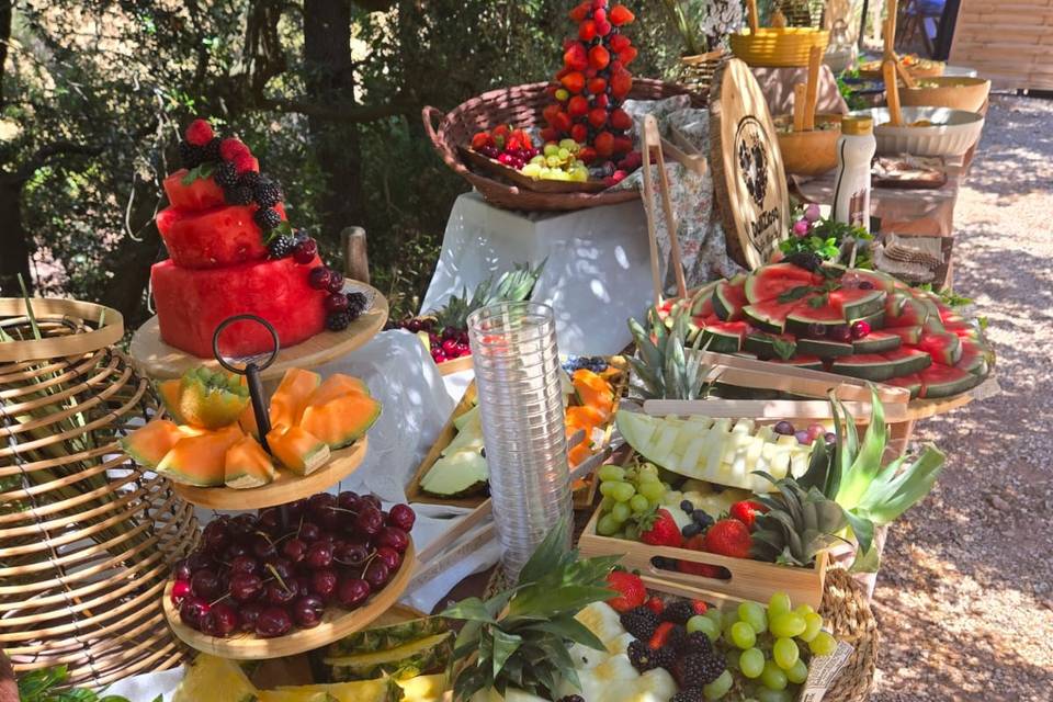 Mesa de Frutas