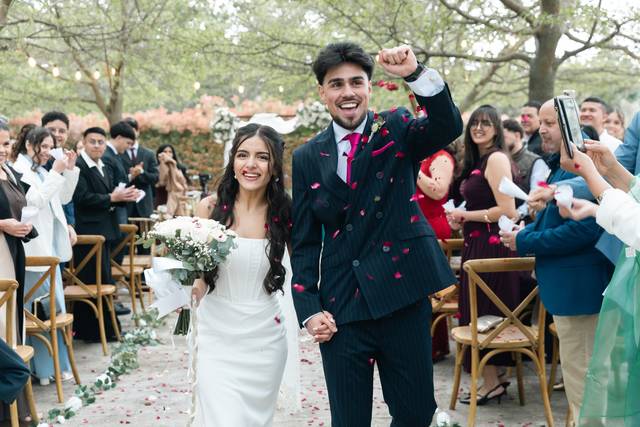Salida de novios